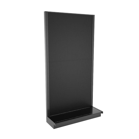 Lozier Gondola Wall Display Add-On, Black 48W 96H 16D P496S-AD